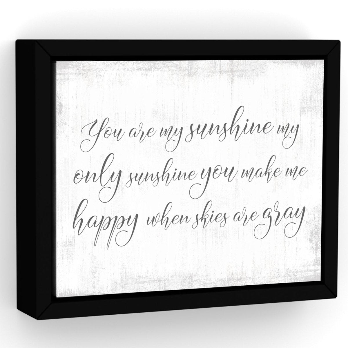 You Are My Sunshine Sign, My Only Sunshine Wall Art - Pretty Perfect Studio